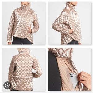 Athleta whisper featherless jacket size XS